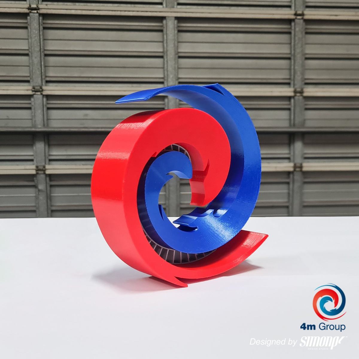 Projet logo comptoir 4m group — vue 003